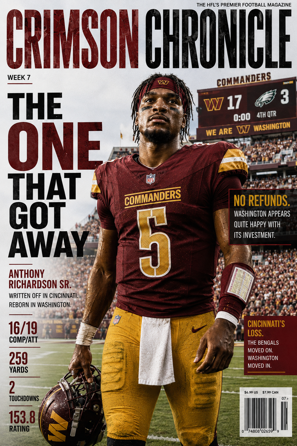 Cover: Anthony Richardson Sr